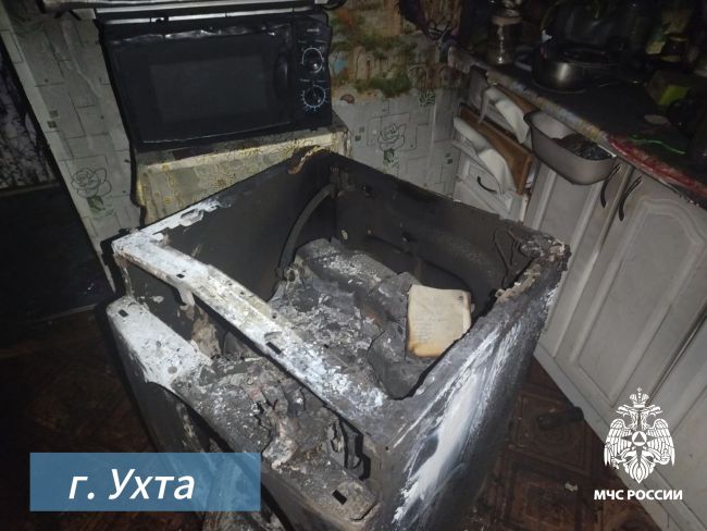 В Ухте в пожаре на улице Дежнева погибла женщина